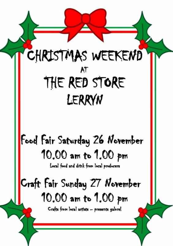 Christmas Weekend at The Red Store